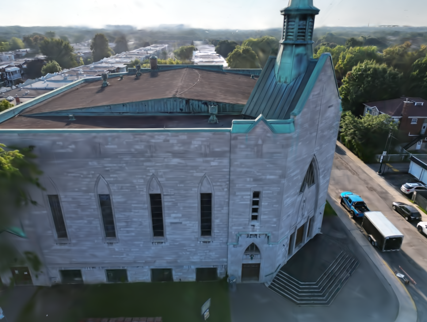 Thomas More Church baseline reconstruction preview